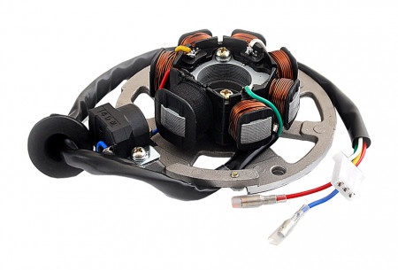Stator+platou Minarelli/Yamaha 50-80cc (7 bobine+senzor scanteie+platou)