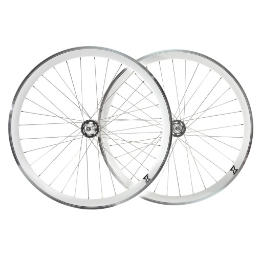 Set Roti Single Speed/Fixie SXT 700-32H 40 mm Alb