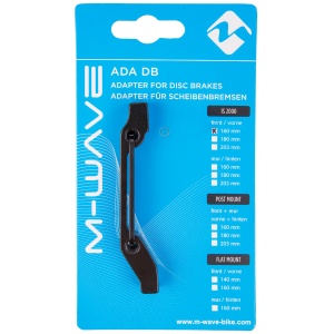 Adaptor Frana Disc M-WAVE ADA DB IS1 160 mm Fata - Img 2