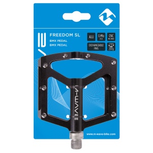 Pedale M-WAVE Freedom SL Negru 91x96mm - Img 2
