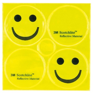 Stikere Reflectorizante M-WAVE REFLICKERS SMILE