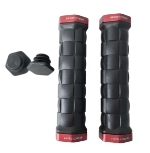 Mansoane SXT - WEAVE Negru/Rosu 130 mm - Img 2