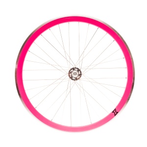 Roata Spate Single Speed/Fixie SXT 700-32H 40 mm Roz - Img 1