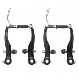Set V-Brake Aluminiu Promax ( F+R ) Negru