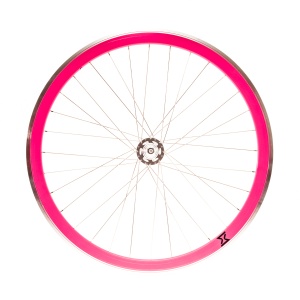 Roata Fata Single Speed/Fixie SXT 700-32H 40 mm Roz - Img 1