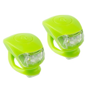 Set Flash cu Baterii M-WAVE COBRA IV - Verde - Img 1