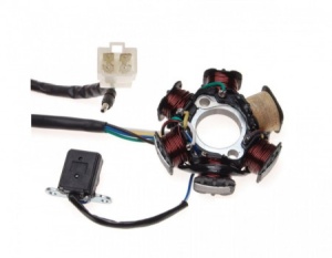 Stator ATV 110-125cc, 4T (6 bobine+senzor scanteie)