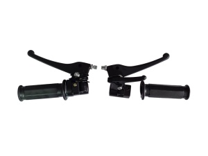 Set manete frana+ acceleratie complet Piaggio Ciao