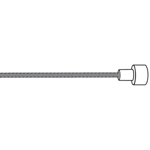 Cablu Frana Inox CURSIERA (6x9 mm) PROMAX - 1 buc - Img 2