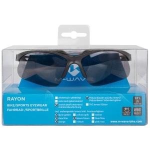 Ochelari M-WAVE Rayon Flexi 4 Negru - Img 2