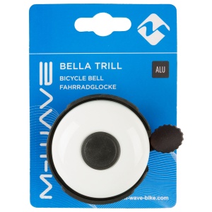 Sonerie M-WAVE BELLA TRILL Alb Anodizat - Img 2