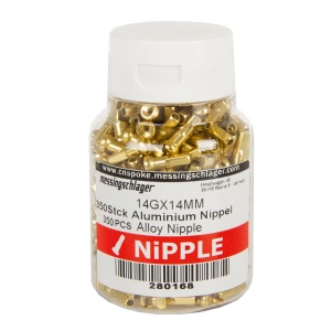 Niplu Aluminiu cnSPOKE 14G-A 14 - 2 mm Gold - Img 1