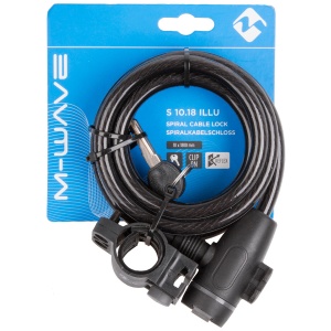 Antifurt cu cheie M-WAVE "S 10.18 Illu" Reflex - Img 2