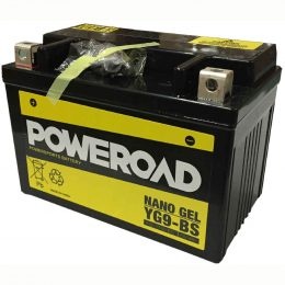 Baterie moto cu GEL 12V 9Ah, Yucell YG9-BS