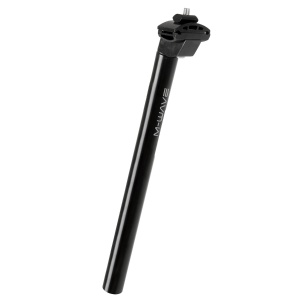 Tija Sa M-WAVE - 350 mm-25,4 mm Negru Anodizat