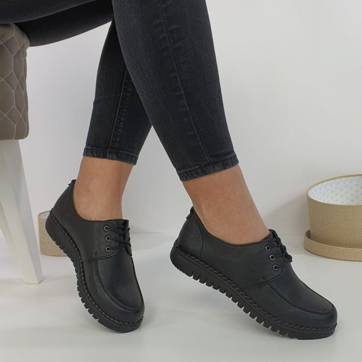 Pantofi Casual Agrata Negru