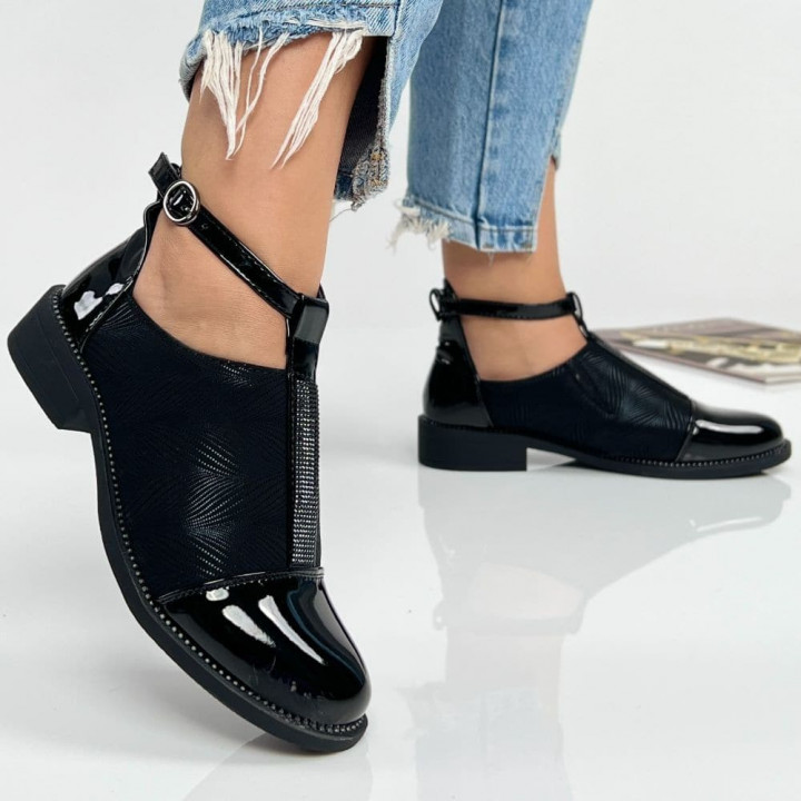 Pantofi Casual Tenera Negru