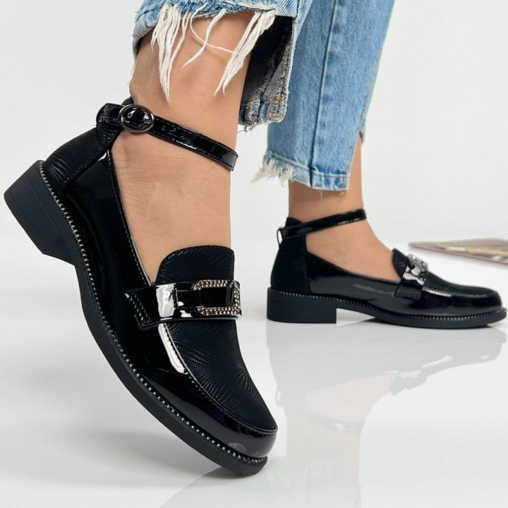 Pantofi Casual Pomi Negru