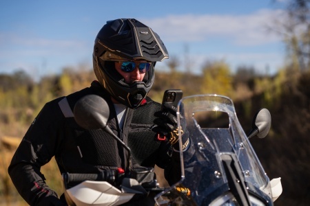 OUTLANDER - Dual Sport bukósisak integrált MESH kommunikációs rendszerrel - Img 11