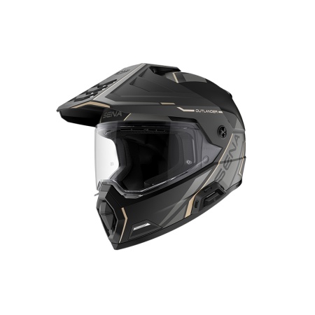 OUTLANDER - Dual Sport bukósisak integrált MESH kommunikációs rendszerrel - Img 2