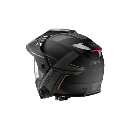 OUTLANDER - Dual Sport bukósisak integrált MESH kommunikációs rendszerrel - Img 9