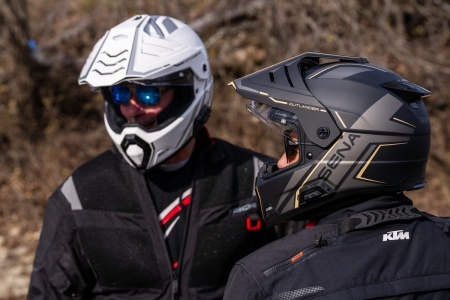 OUTLANDER - Dual Sport bukósisak integrált MESH kommunikációs rendszerrel - Img 10