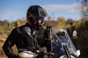 OUTLANDER - Dual Sport bukósisak integrált MESH kommunikációs rendszerrel - Img 11