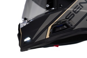 OUTLANDER - Dual Sport bukósisak integrált MESH kommunikációs rendszerrel - Img 3