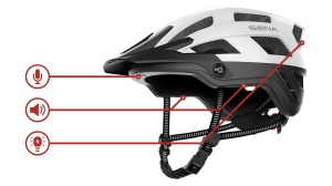 M1 EVO - Mountain Bike kerékpáros sisak beépített MESH kommunikációval - Img 7