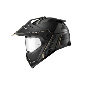 OUTLANDER - Dual Sport bukósisak integrált MESH kommunikációs rendszerrel - Img 7
