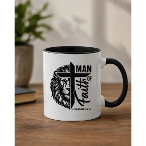 Man of faith bögre