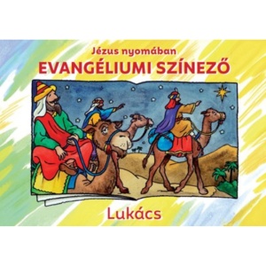 Evangéliumi színező-Lukács/Jézus nyomában