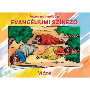 Evangéliumi színező-Máté/Jézus nyomában