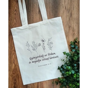 Vászontáska-Gyönyörködj az Úrban