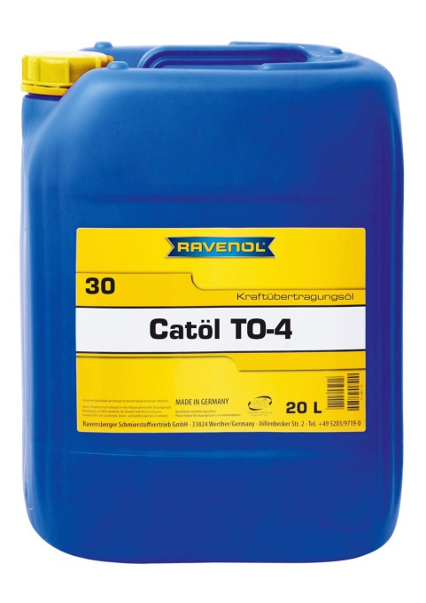 Ulei transmisie RAVENOL Catoel TO-4 SAE 30W 20 L