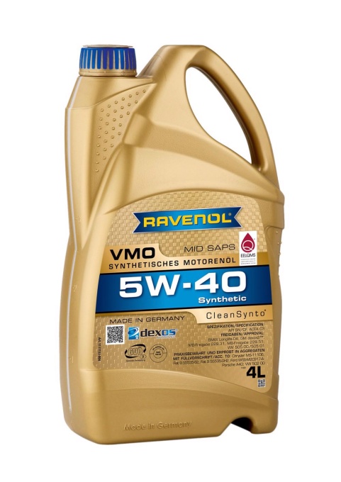 Ulei motor RAVENOL VMO SAE 5W-40 4 L