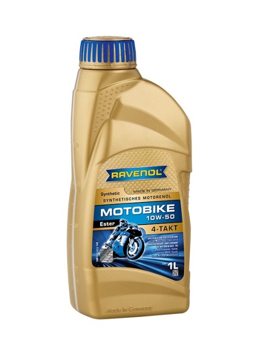 RAVENOL Motobike 4-T Ester 10W50 1 L