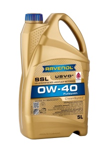 Ulei motor RAVENOL SSL SAE 0W-40 USVO 5 L,1111108-005, integral sintetic