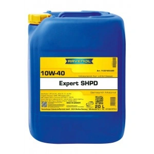RAVENOL Expert SHPD SAE 10W-40 20 L - ulei motor - API CI-4, Cummins CES 20077,CES 20078Deutz DQC III-10,VOLVO VDS-3