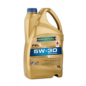 Ulei motor RAVENOl FEL SAE 5W-30 5 L,1111123-005, sintetic