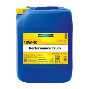 RAVENOL Performance Truck SAE 10W-40 20 L - ulei motor camion - TEDOM 258-4,API CI-4,Deutz DQC III-10,MAN M 3277,Renault VI RLD-2,VOLVO VDS-3
