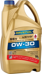 Ulei motor RAVENOL SSV SAE 0W-30 USVO 5 L (aktion)