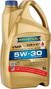 RAVENOL VMP SAE 5W-30 USVO 5 L (aktion) - Ulei motor - VW 507 00, VW 504 00, BMW Longlife-04, MB-Freigabe 229.51, Porsche C30