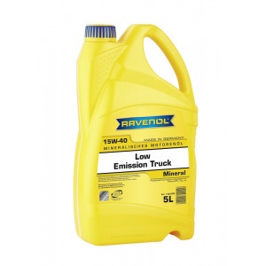 Ulei motor pentru camioane RAVENOL Low Emission Truck SAE 15W-40 5 L