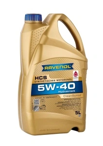 RAVENOL HCS SAE 5W-40 5 L, ulei motor sintetic VW 502 00,505 00, API SN, MB-Freigabe 229.3, Renault RN0700/RN0710,