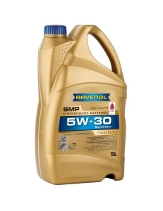 RAVENOL SMP SAE 5W-30 5 L - Ulei motor - VW 507 00, VW 504 00, BMW Longlife-04, MB-Freigabe 229.51, Porsche C30