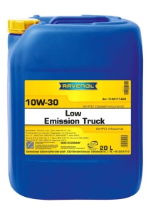 Ulei motor camioane/utilaje RAVENOL Low Emission Truck SAE 10W-30 20 L