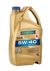 RAVENOL HCS SAE 5W-40 4 L, ulei motor sintetic VW 502 00,505 00, API SN, MB-Freigabe 229.3, Renault RN0700/RN0710