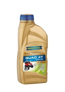 RAVENOL QUAD 4T SAE 10W-40 1 L - ulei motociclete 4 timpi - Honda, Kawasaki, Suzuki, Yamaha, Bombardier,