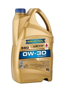 RAVENOL SSO SAE 0W-30 USVO 5 L,1111100-005, ulei motor integral sintetic- VW 502 00,505 00, BMW Longlife-98, MB-Freigabe 229.5, VOLVO VCC 95200356,Renault RN0710
